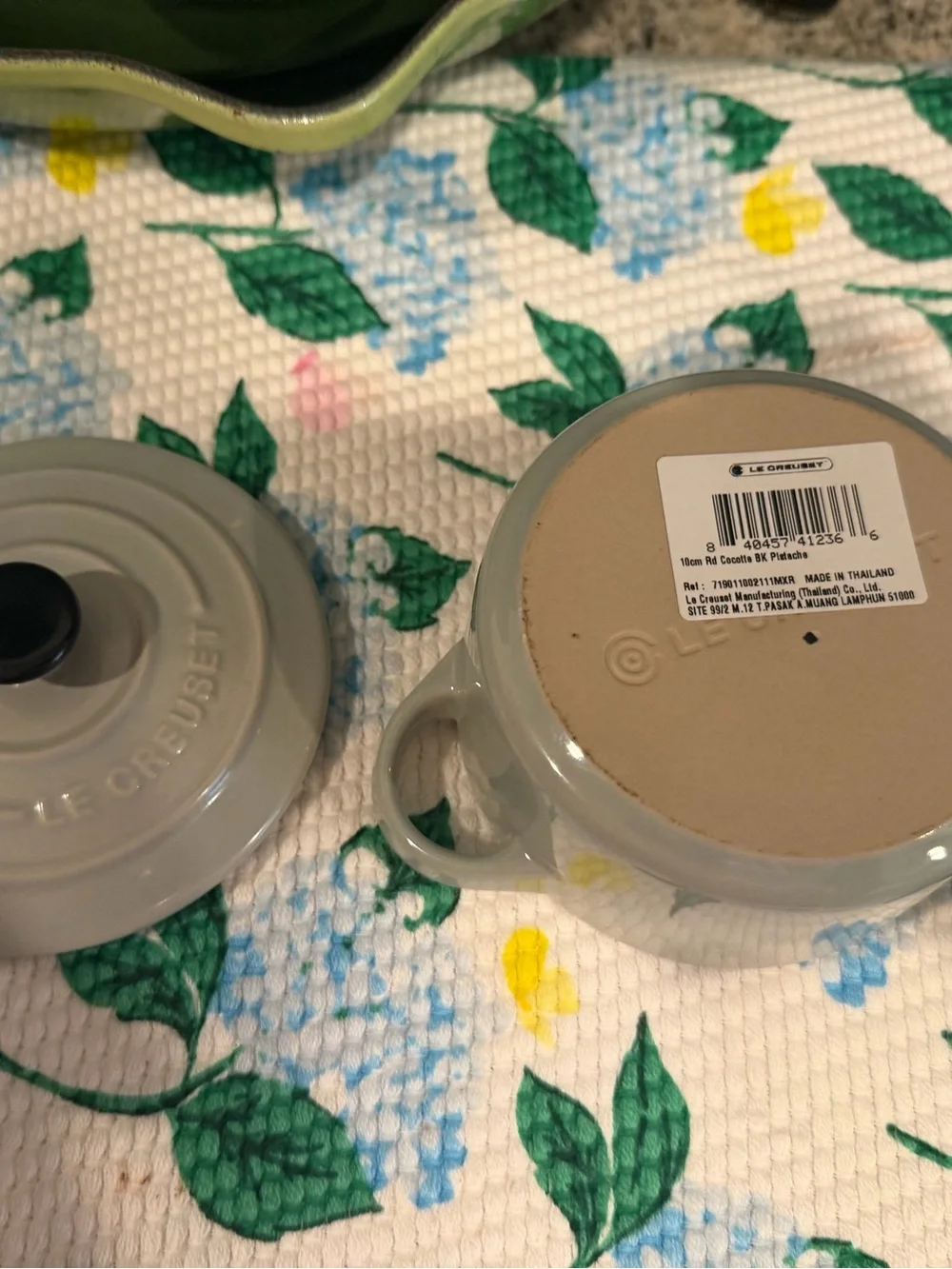 Le Creuset Mini Cocotte in Pistache